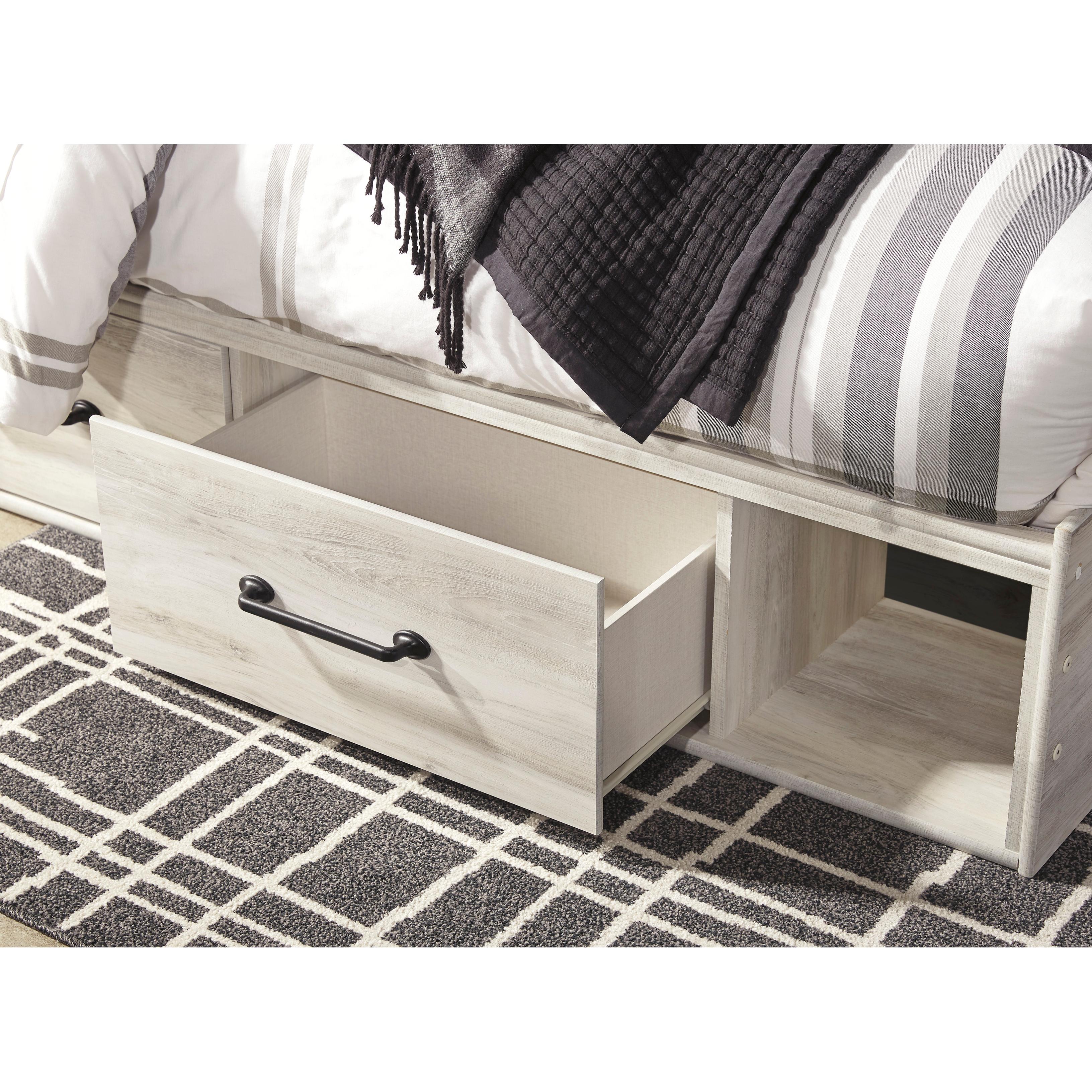 Signature Design by Ashley Cambeck Queen Panel Bed with Storage B192-57/B192-54/B192-160/B100-13