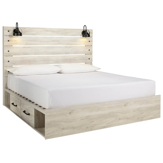 Signature Design by Ashley Cambeck King Panel Bed with Storage B192-58/B192-56/B192-160/B100-14