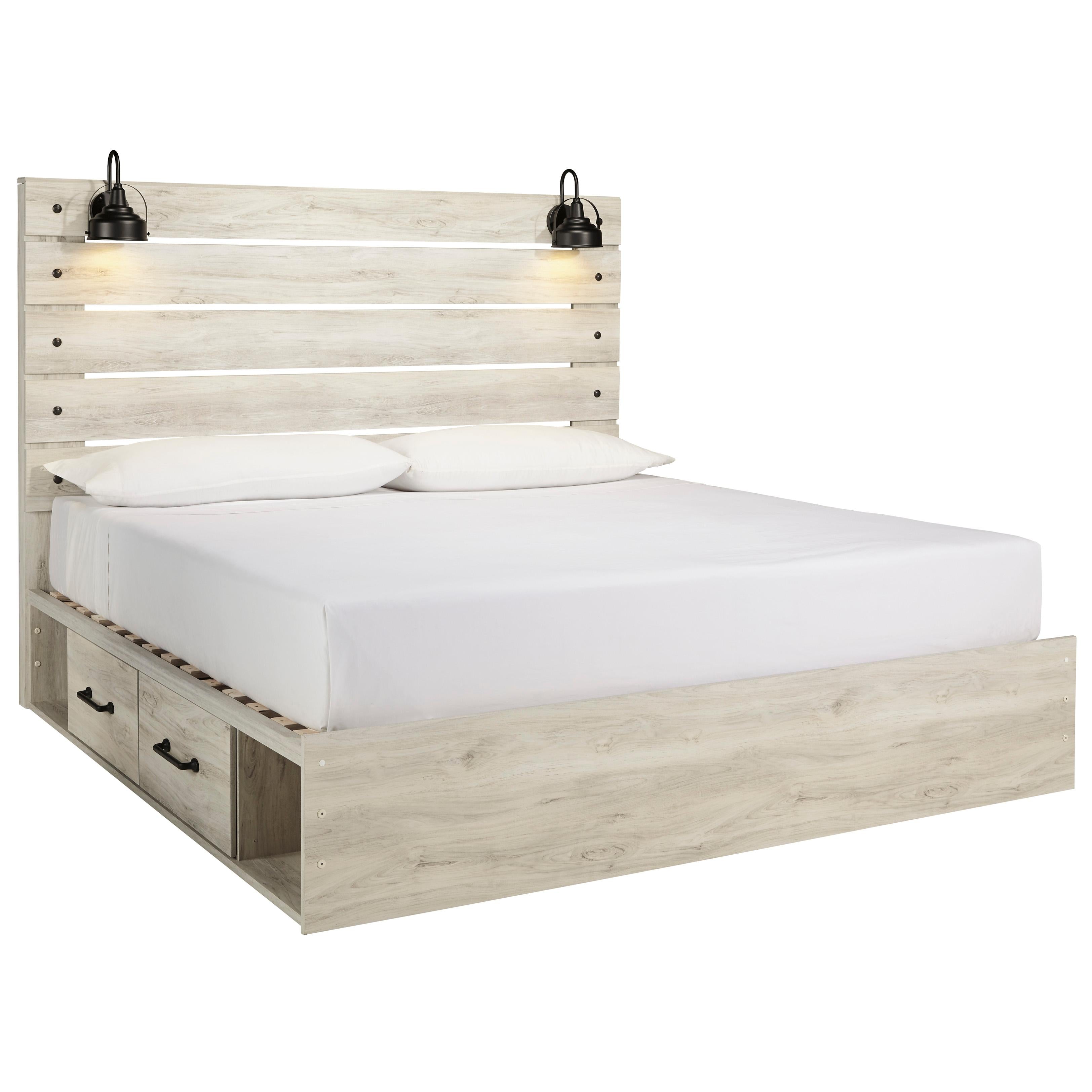 Signature Design by Ashley Cambeck King Panel Bed with Storage B192-58/B192-56/B192-60/B192-60/B100-14