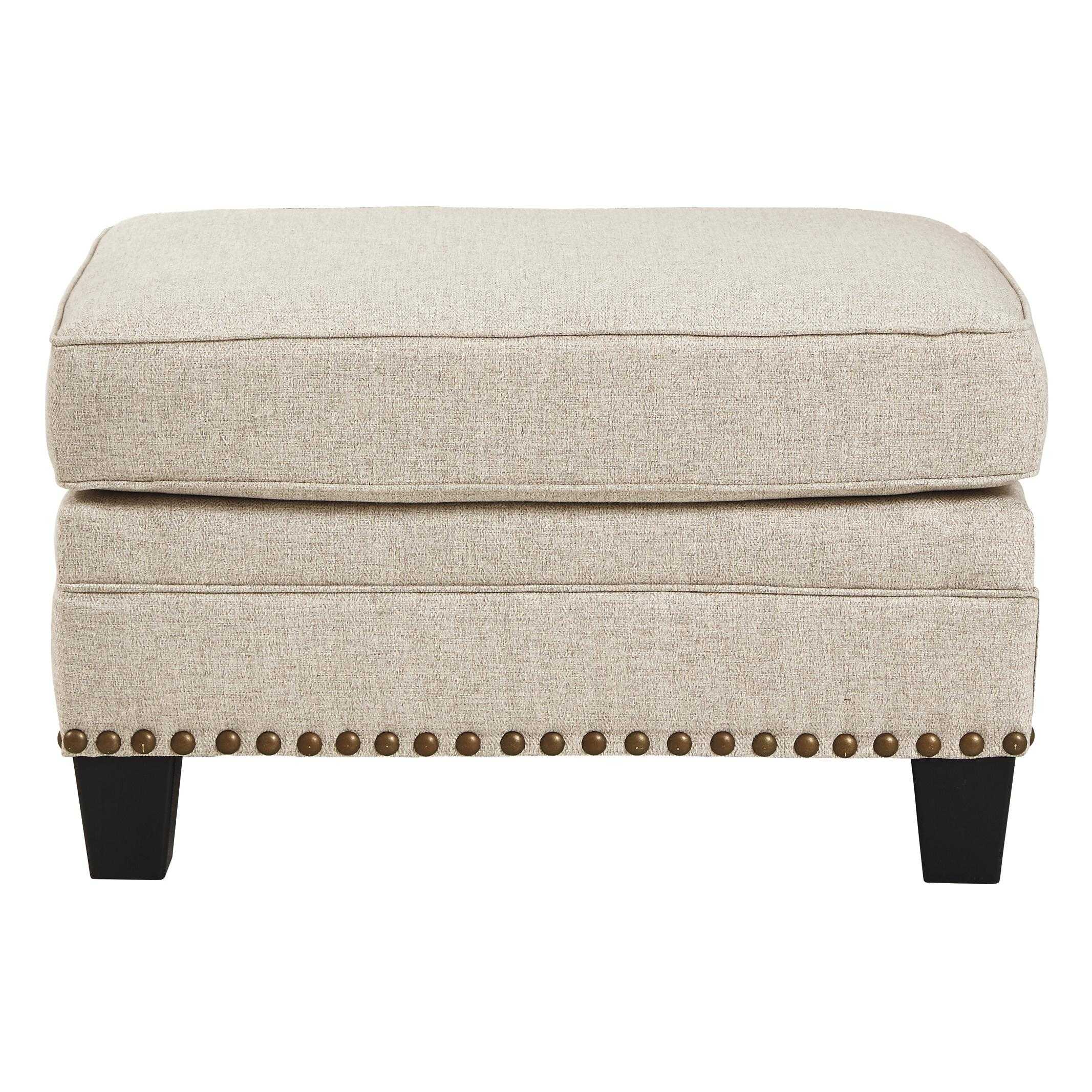 Benchcraft Claredon Fabric Ottoman 1560214