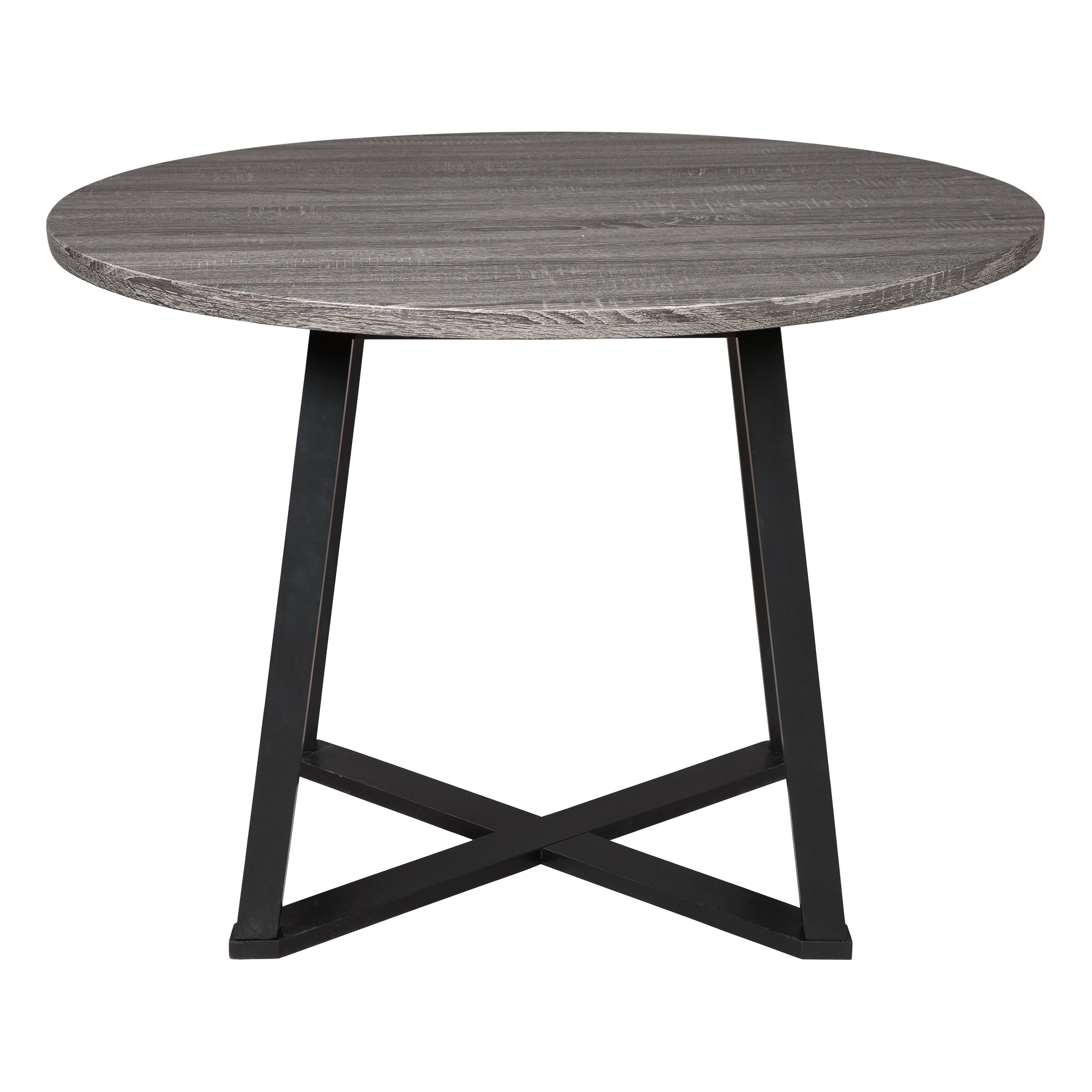 Signature Design by Ashley Round Centiar Dining Table with Pedestal Base D372-16