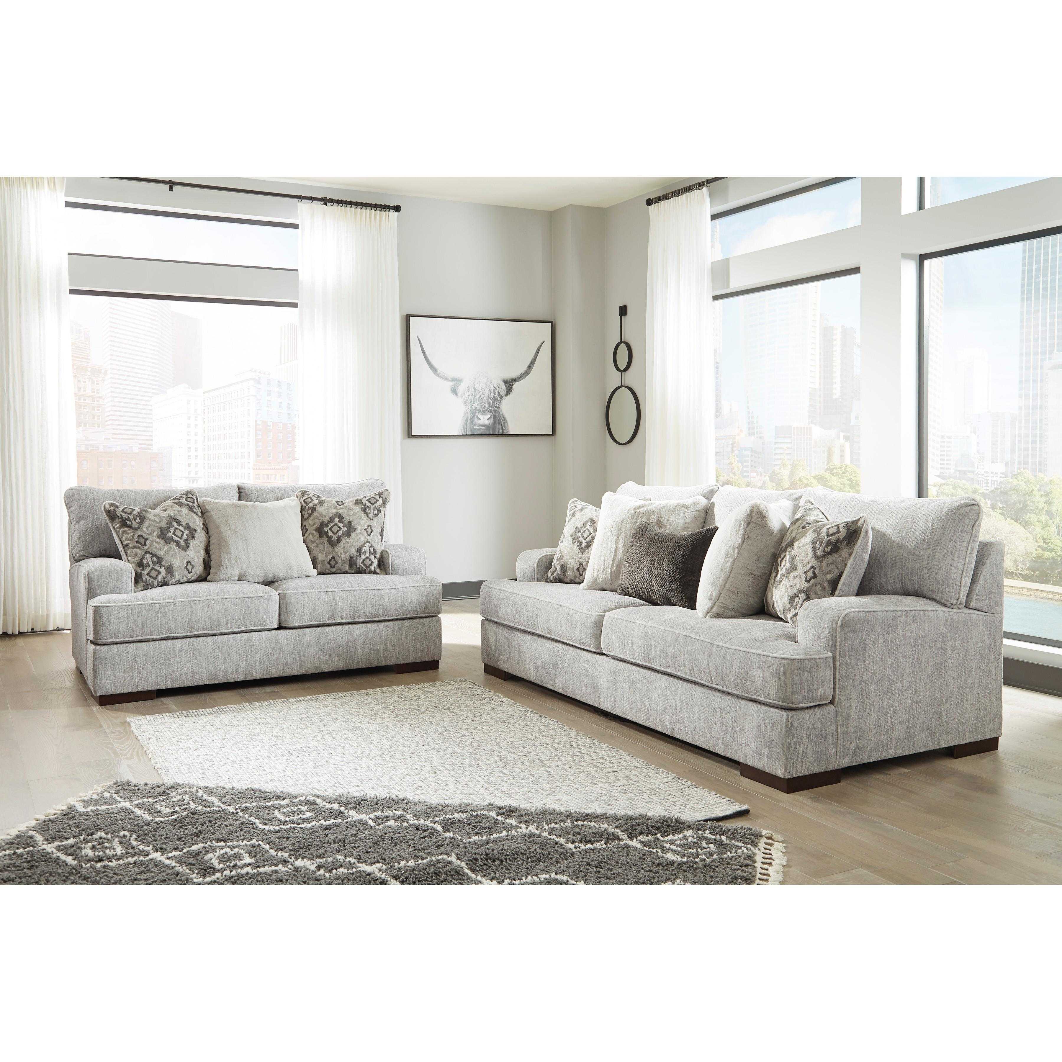 Benchcraft Mercado Stationary Fabric Sofa 8460438