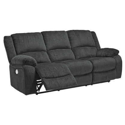 Signature Design by Ashley Draycoll Power Reclining Fabric Sofa 7650487