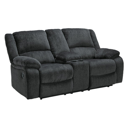 Signature Design by Ashley Draycoll Reclining Fabric Loveseat 7650494