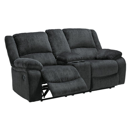 Signature Design by Ashley Draycoll Reclining Fabric Loveseat 7650494