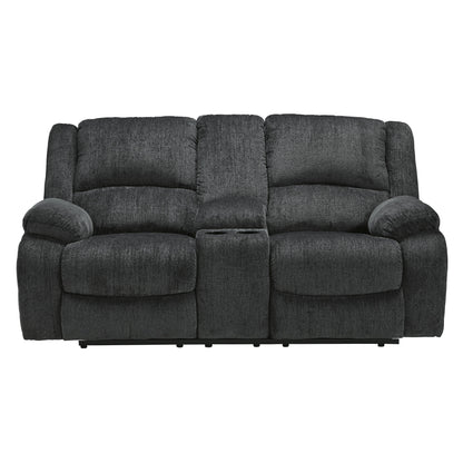 Signature Design by Ashley Draycoll Power Reclining Fabric Loveseat 7650496