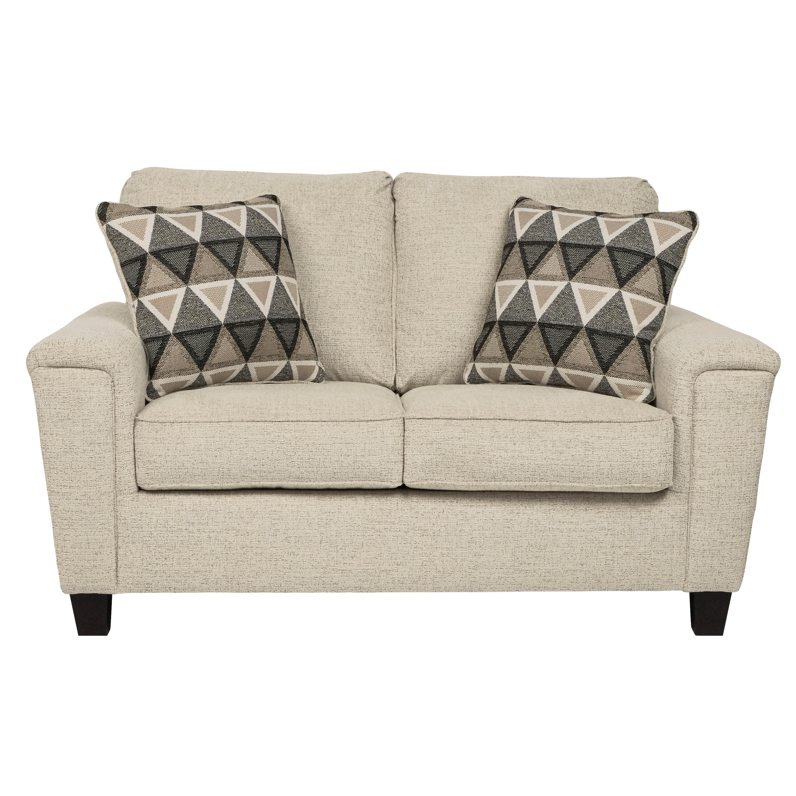 Signature Design by Ashley Abinger Stationary Fabric Loveseat 8390435