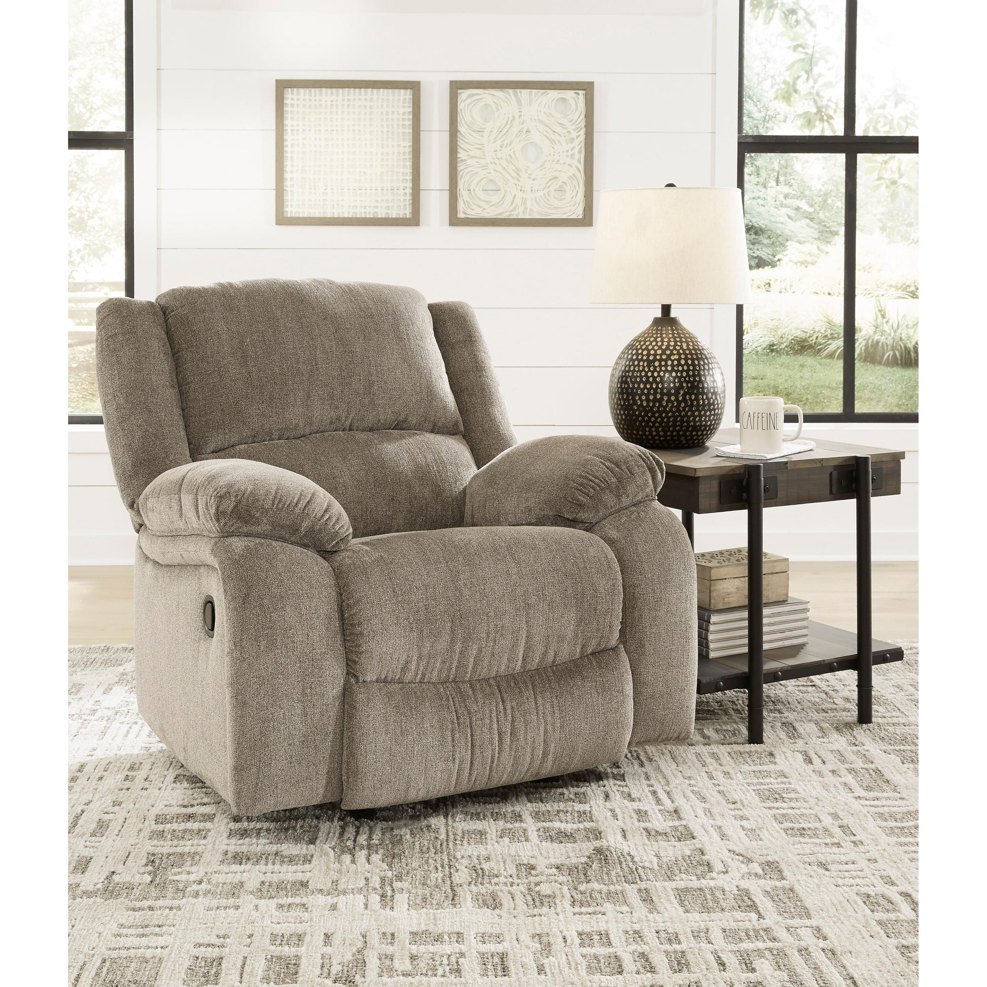 Signature Design by Ashley Draycoll Rocker Fabric Recliner 7650525