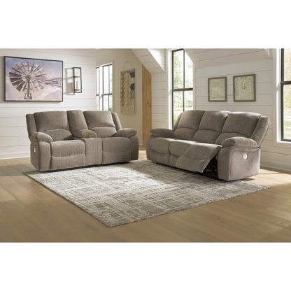 Signature Design by Ashley Draycoll Power Reclining Fabric Sofa 7650587