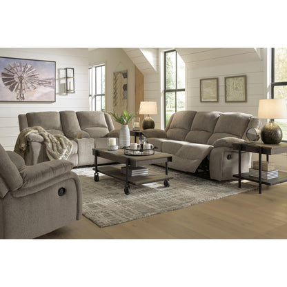 Signature Design by Ashley Draycoll Reclining Fabric Loveseat 7650594