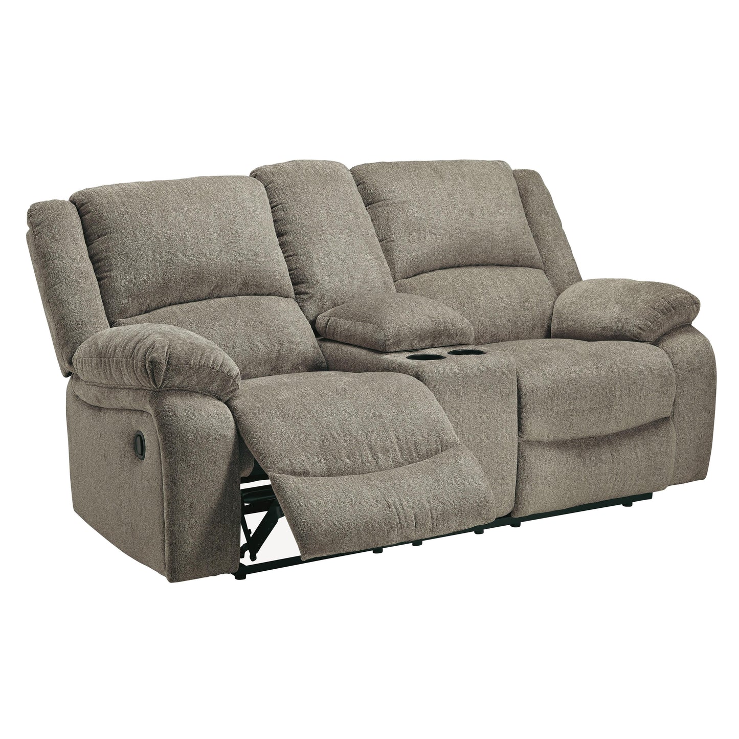 Signature Design by Ashley Draycoll Reclining Fabric Loveseat 7650594