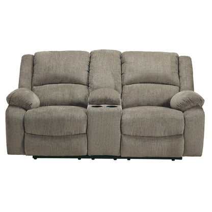 Signature Design by Ashley Draycoll Reclining Fabric Loveseat 7650594