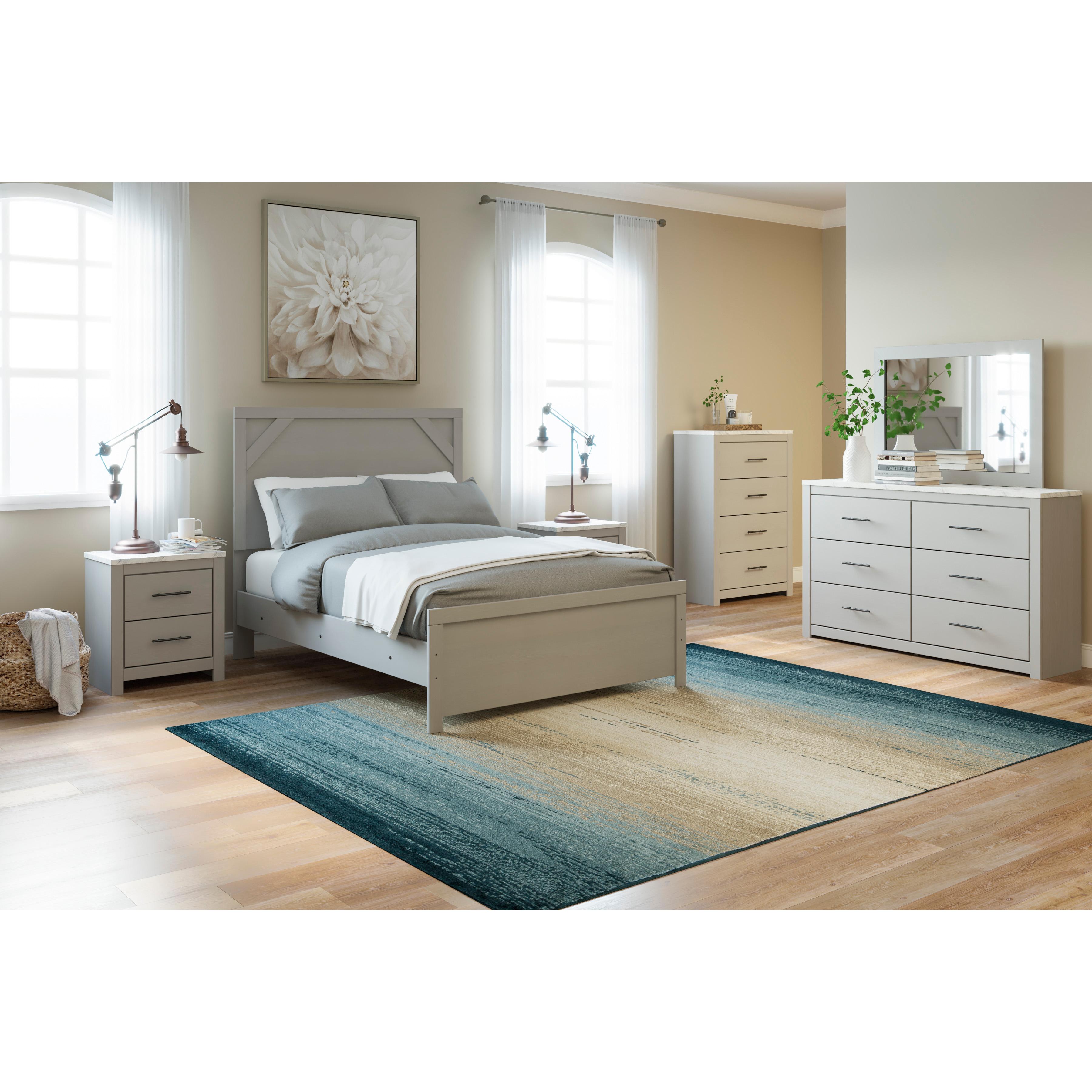 Signature Design by Ashley Cottonburg Full Panel Bed B1192-55/B1192-86