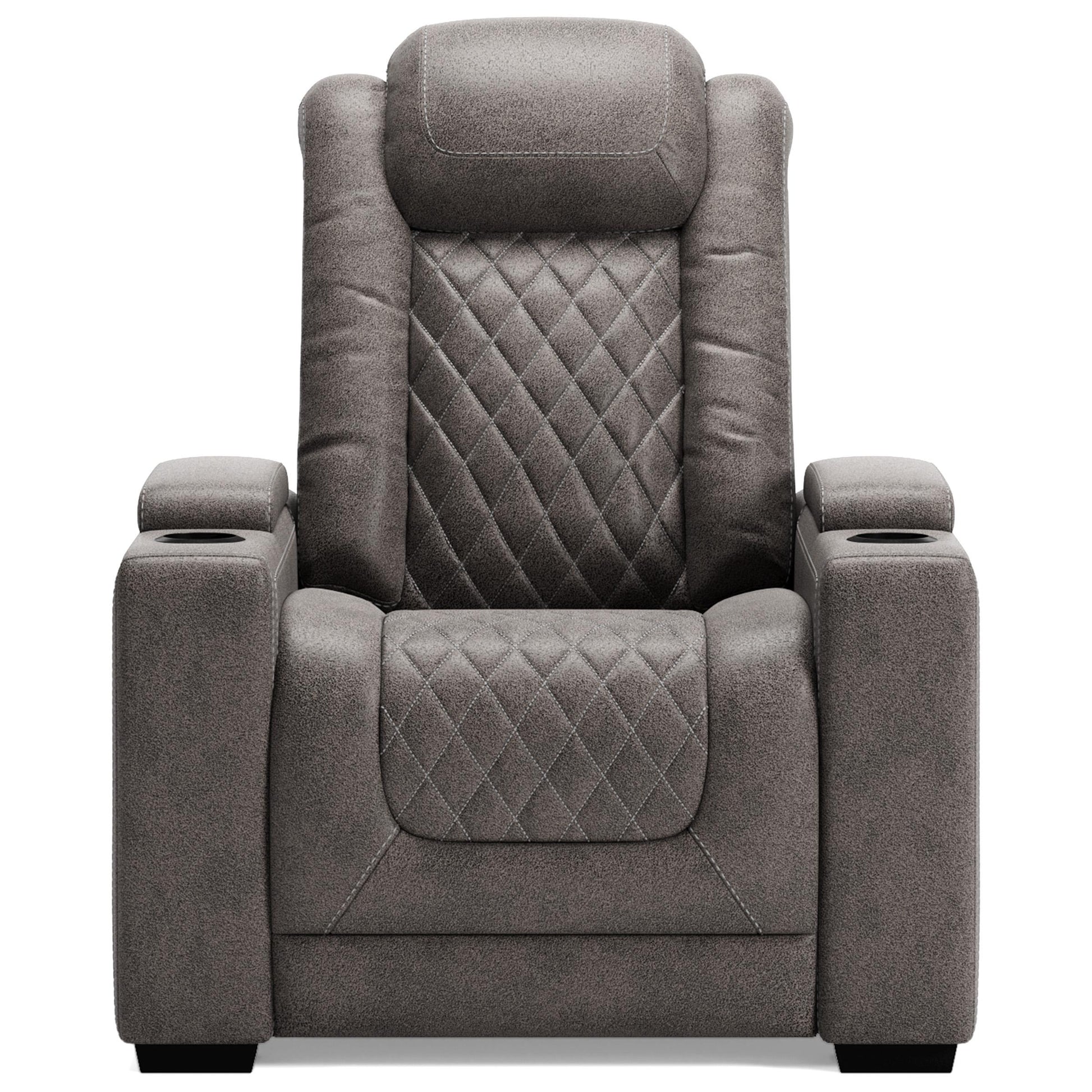 Signature Design by Ashley HyllMont Power Leather Look Recliner 9300313