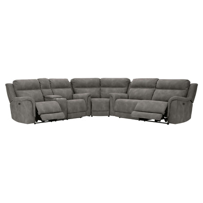 Signature Design by Ashley Next-Gen Durapella Power Reclining Fabric 3 pc Sectional 5930147/5930177/5930118