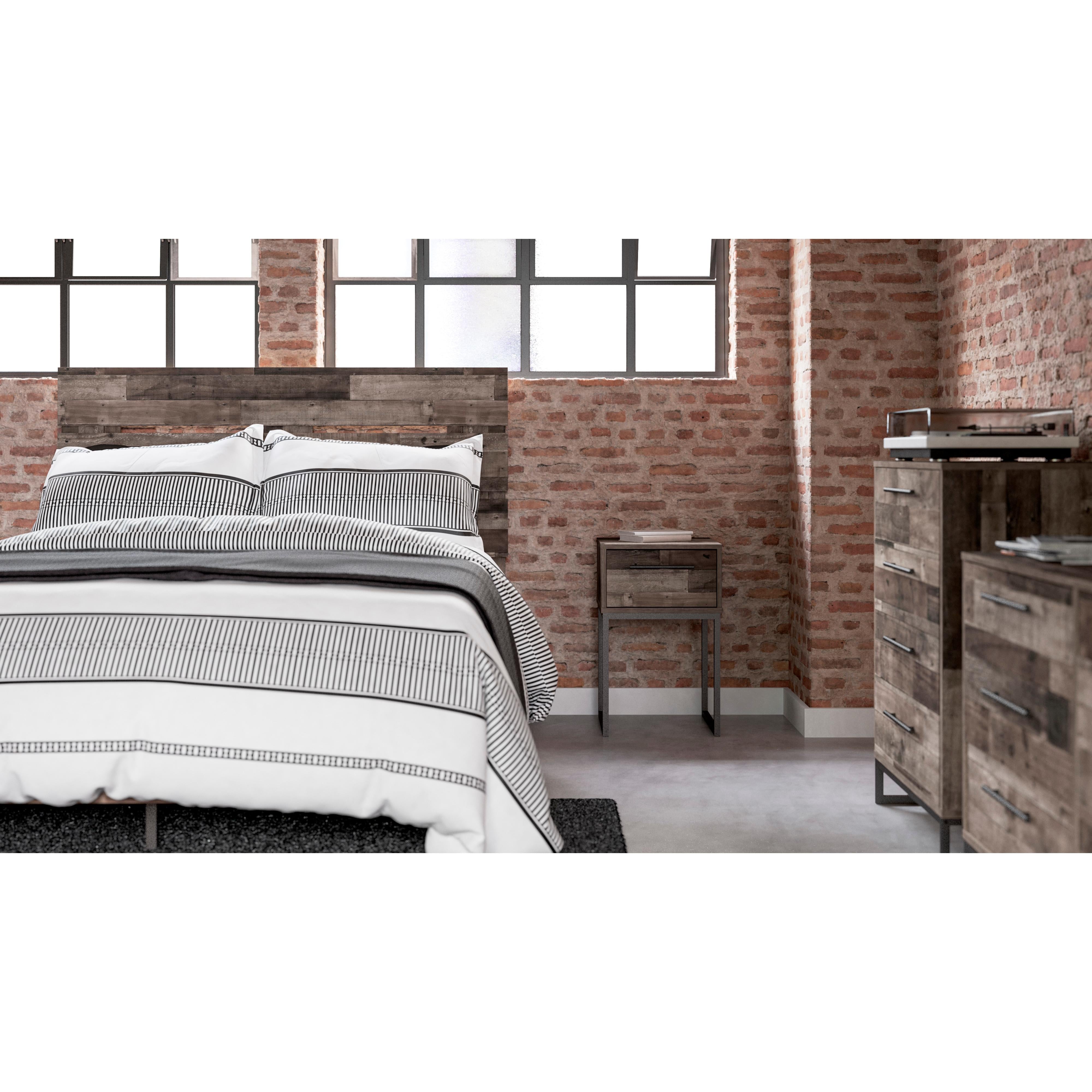 Signature Design by Ashley Neilsville Queen Platform Bed EB2120-157/EB2120-113