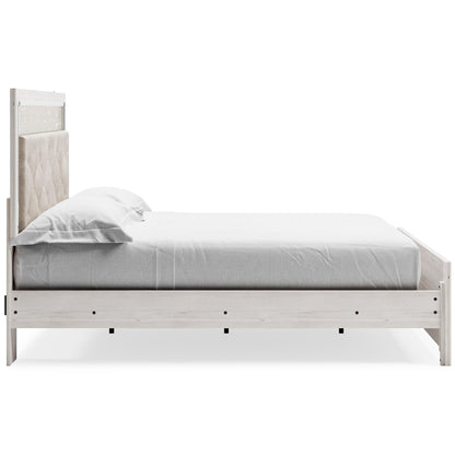 Signature Design by Ashley Altyra King Upholstered Panel Bed B2640-58/B2640-56/B2640-97