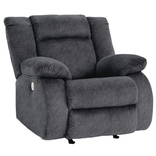 Signature Design by Ashley Burkner Power Rocker Fabric Recliner 5380498