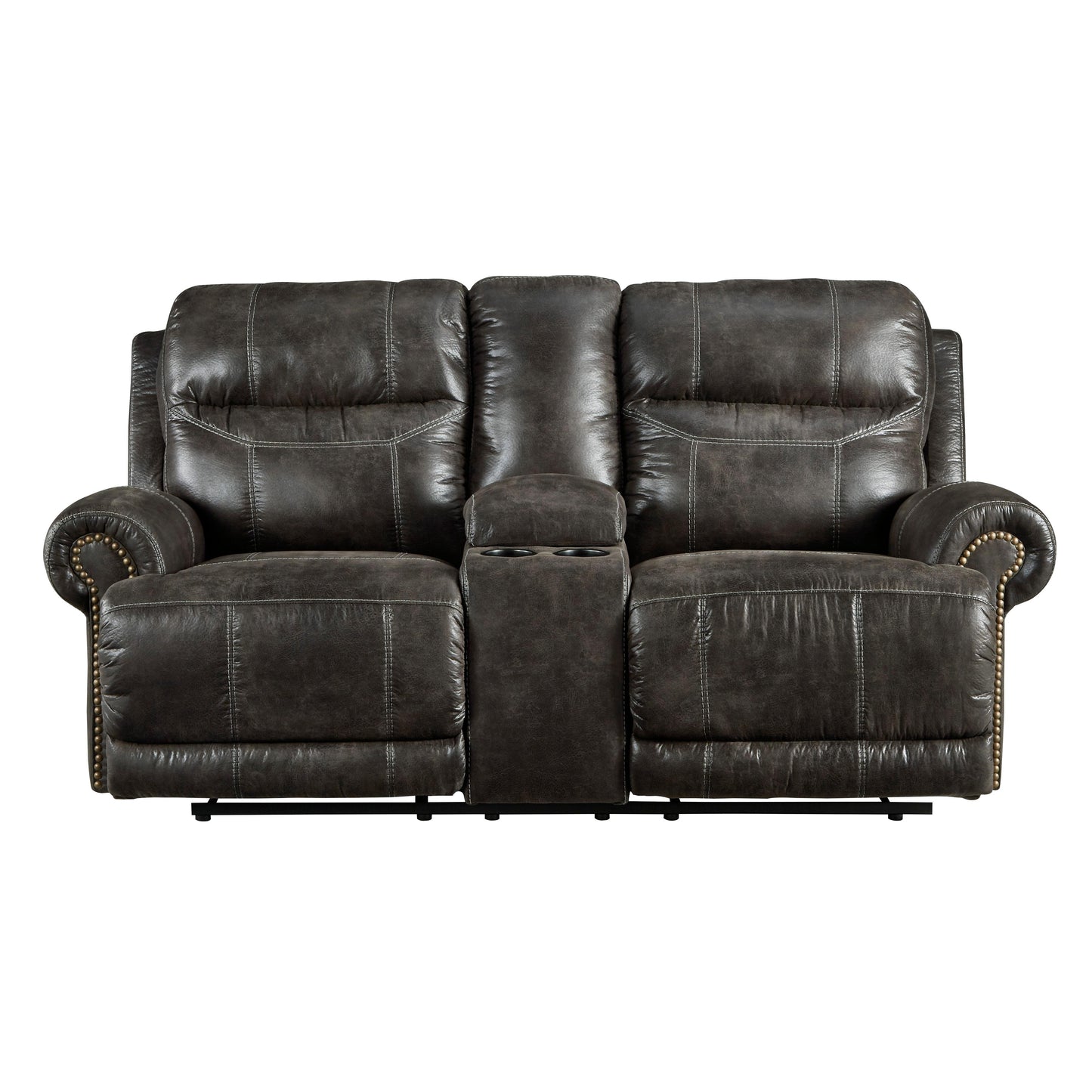 Signature Design by Ashley Grearview Power Reclining Leather Look Loveseat 6500518