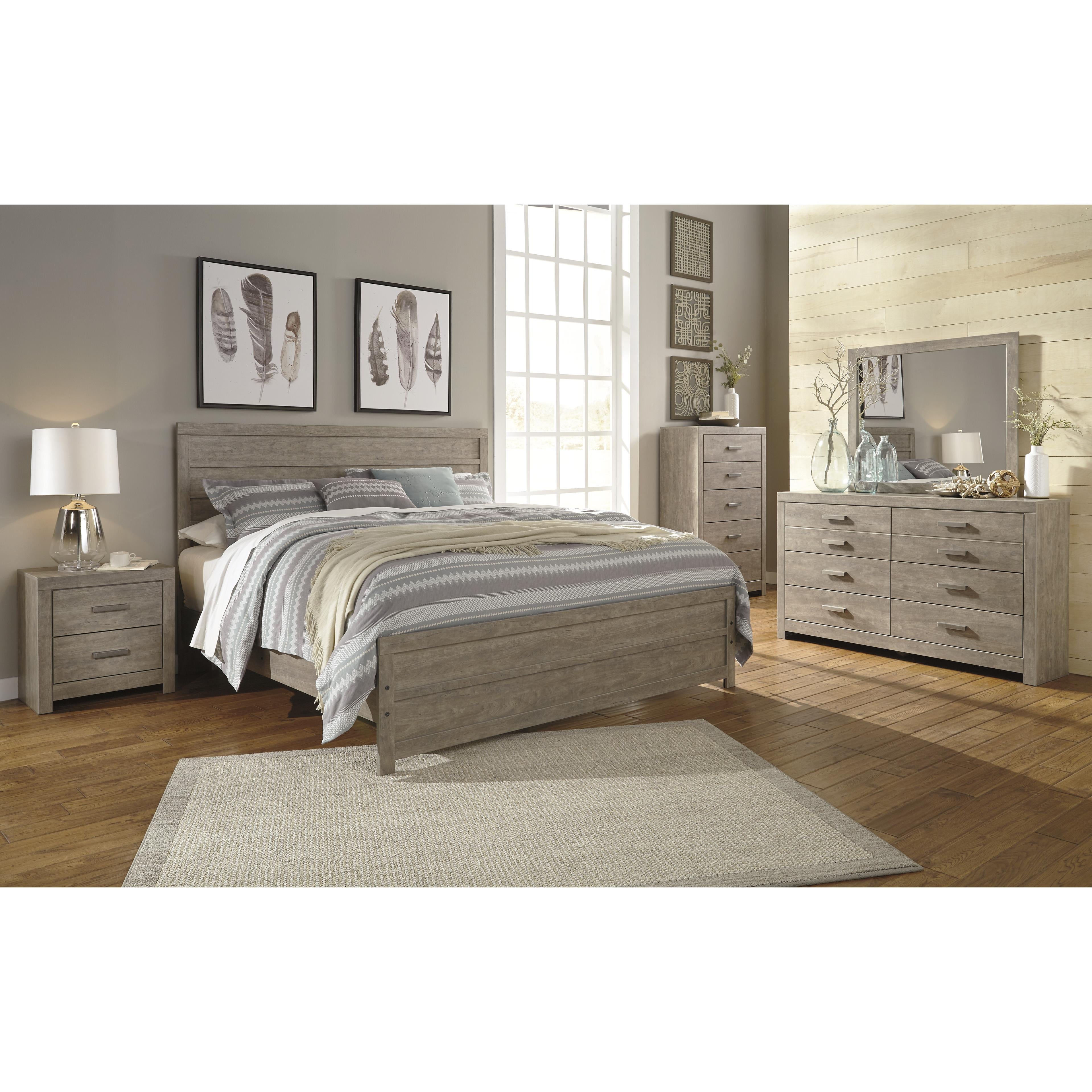 Signature Design by Ashley Culverbach King Panel Bed B070-72/B070-97