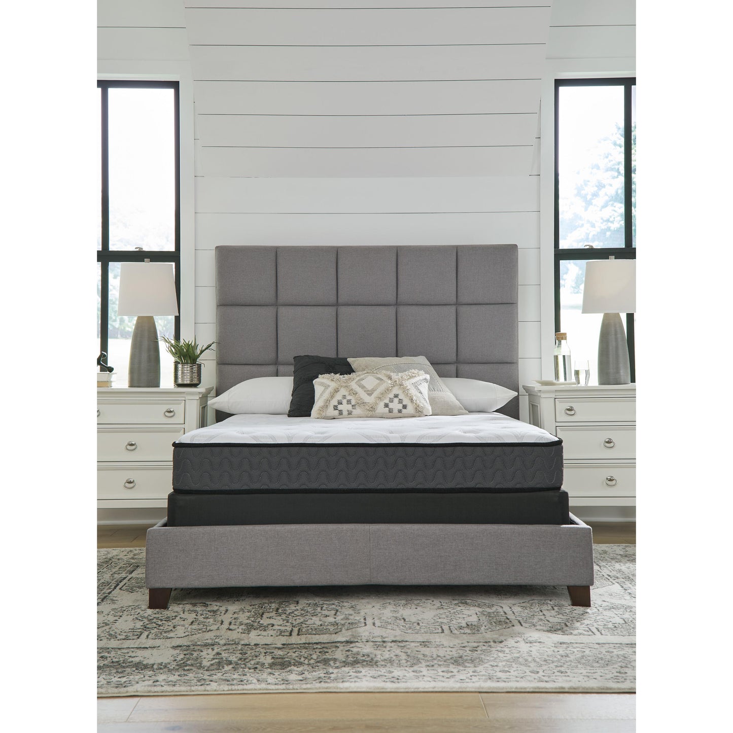 Sierra Sleep 8 Inch Bonnell Hybrid M58721 Full Mattress