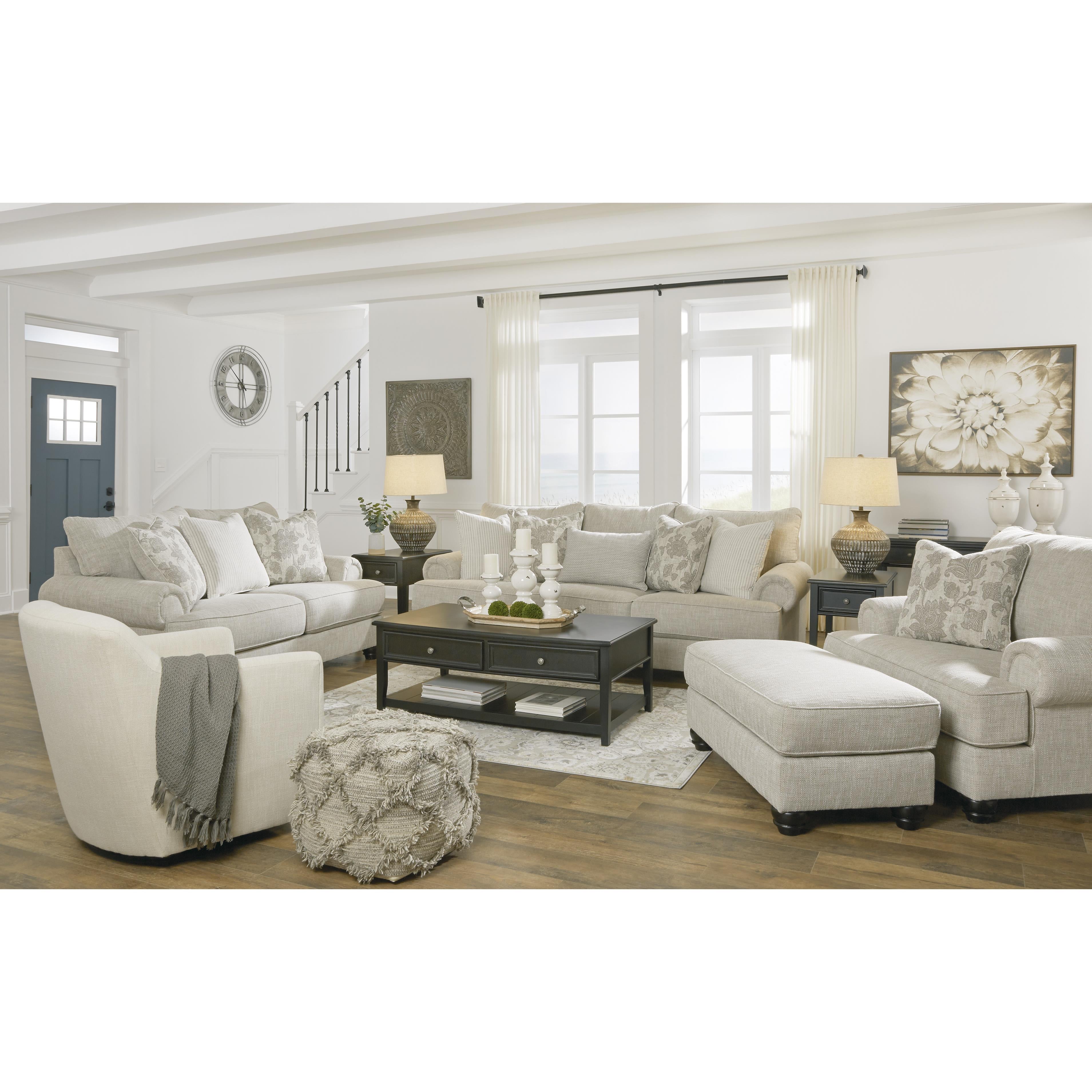 Benchcraft Asanti Stationary Fabric Loveseat 1320135