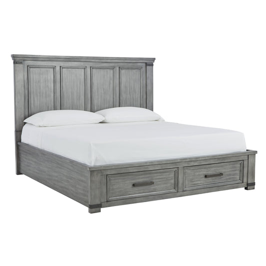 Signature Design by Ashley Russelyn King Panel Bed with Storage B772-58/B772-56S/B772-97