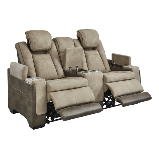 Signature Design by Ashley Next-Gen DuraPella Power Reclining Leather Look Loveseat 2200318