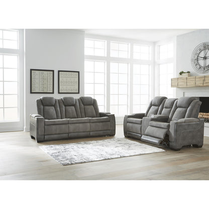 Signature Design by Ashley Next-Gen DuraPella Power Reclining Leather Look Loveseat 2200418