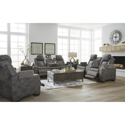 Signature Design by Ashley Next-Gen DuraPella Power Reclining Leather Look Loveseat 2200418