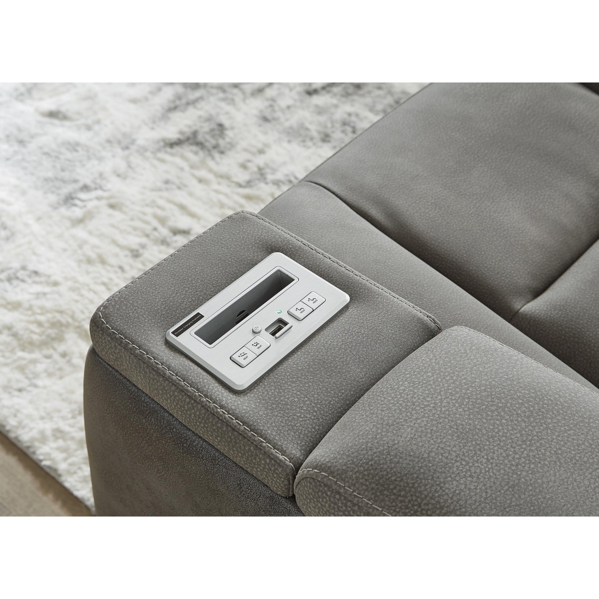 Signature Design by Ashley Next-Gen DuraPella Power Reclining Leather Look Loveseat 2200418