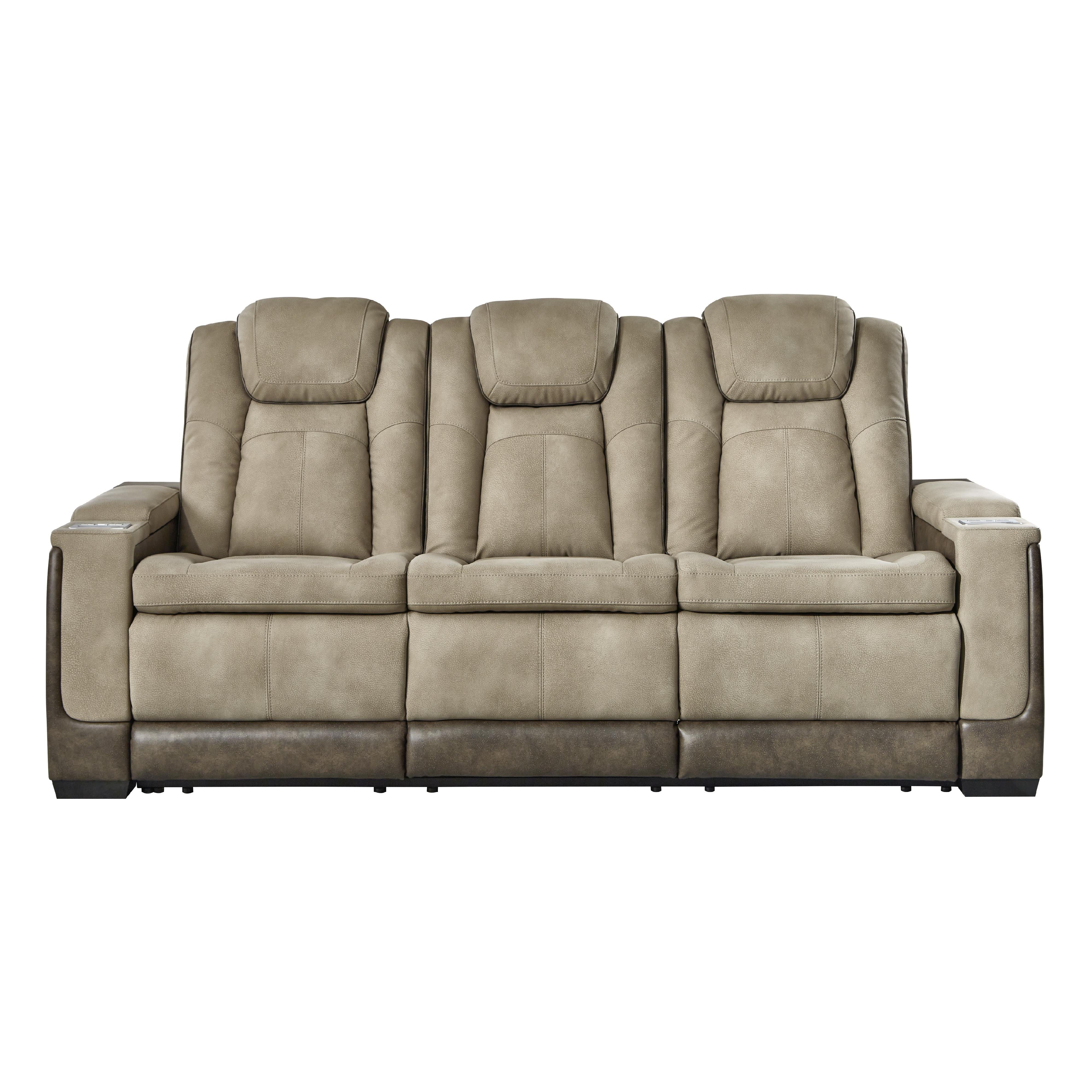 Signature Design by Ashley Next-Gen DuraPella Power Reclining Leather Look Sofa 2200315