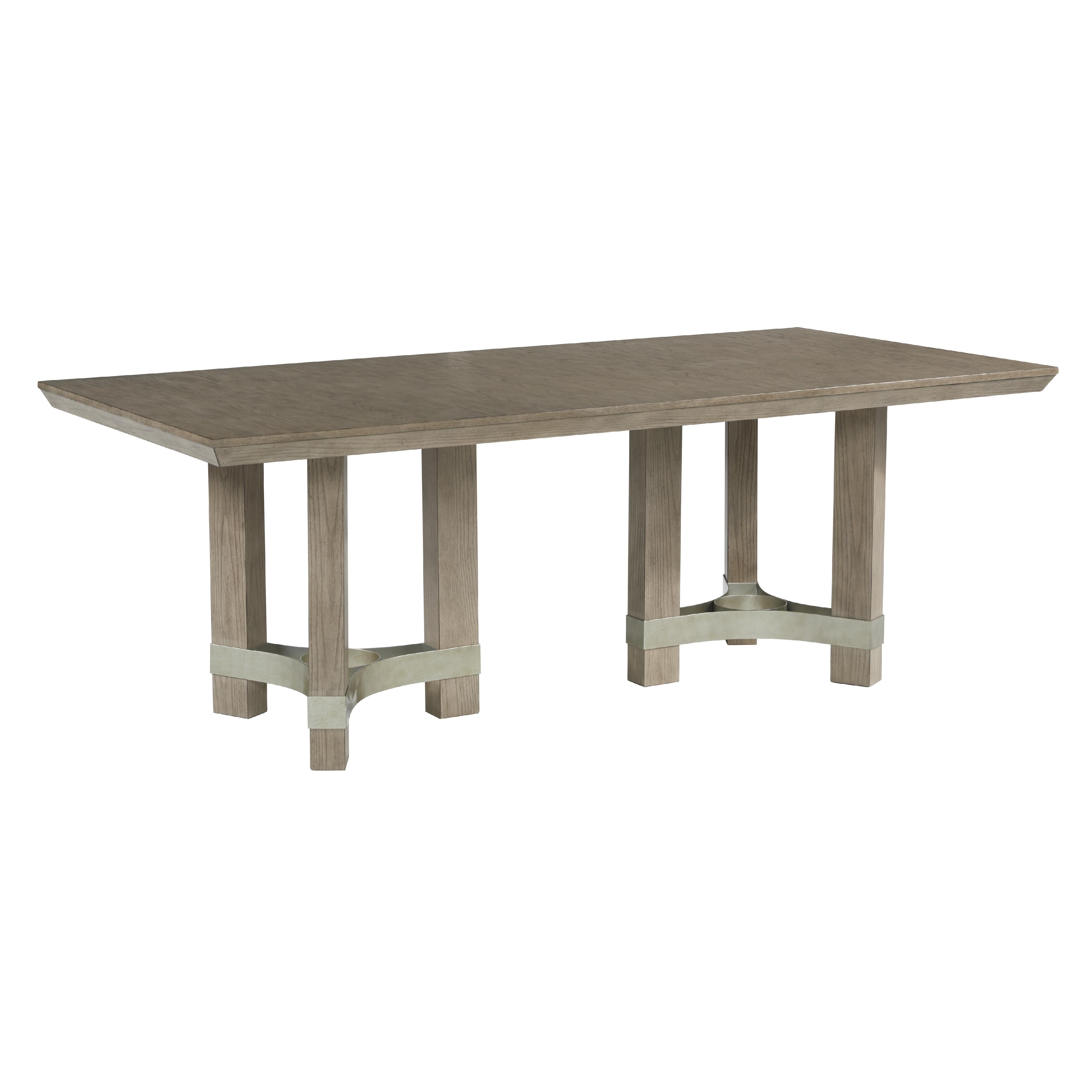 Signature Design by Ashley Chrestner Dining Table with Pedestal Base D983-25