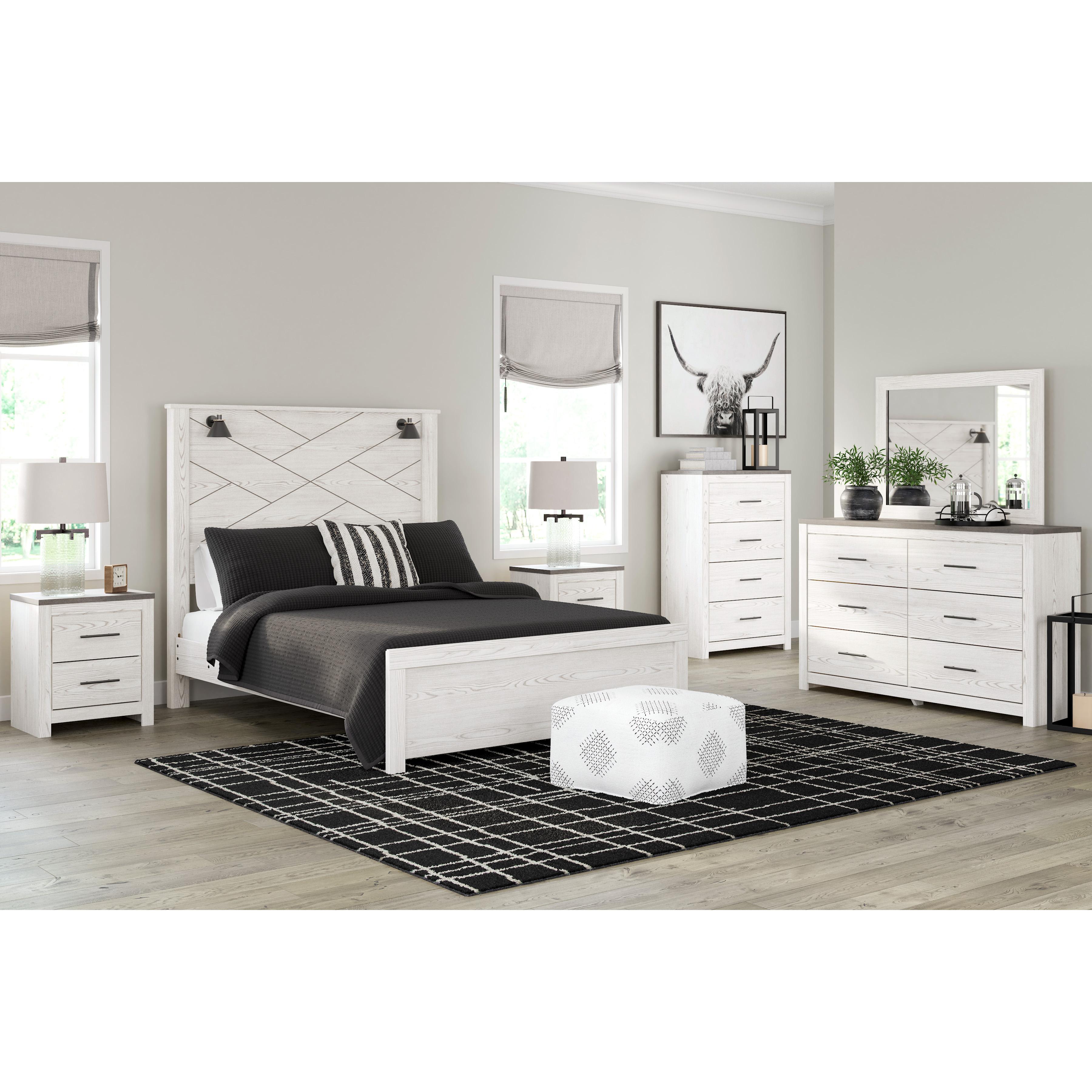 Signature Design by Ashley Gerridan Queen Panel Bed B1190-57/B1190-54/B1190-98