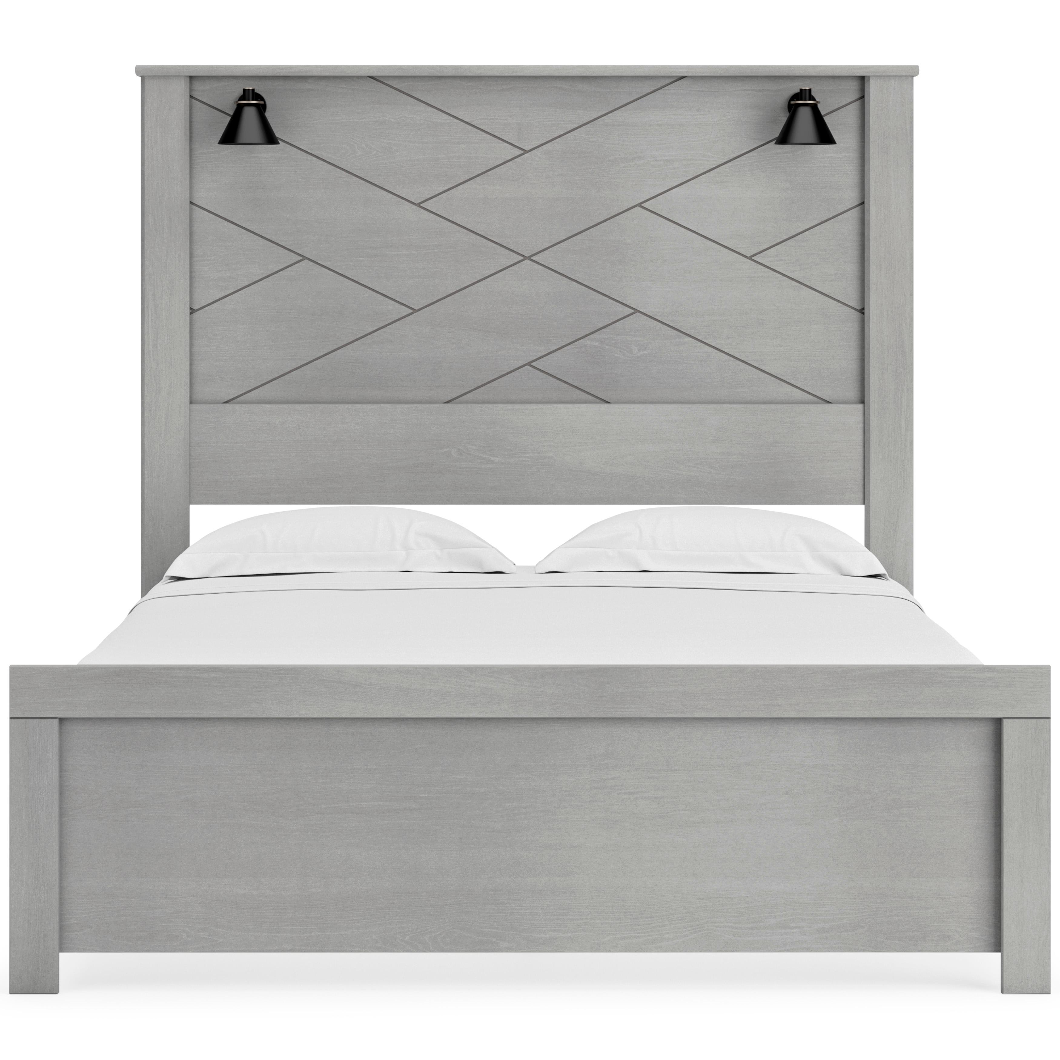 Signature Design by Ashley Cottonburg Queen Panel Bed B1192-57/B1192-54/B1192-98