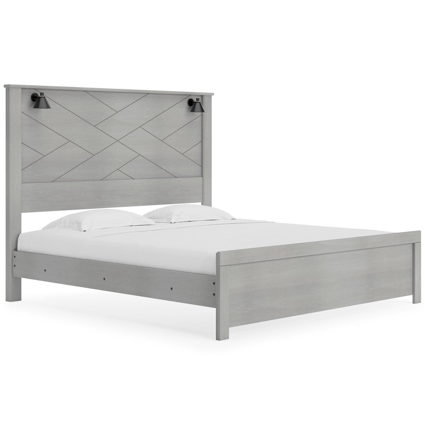 Signature Design by Ashley Cottonburg King Panel Bed B1192-58/B1192-56/B1192-99