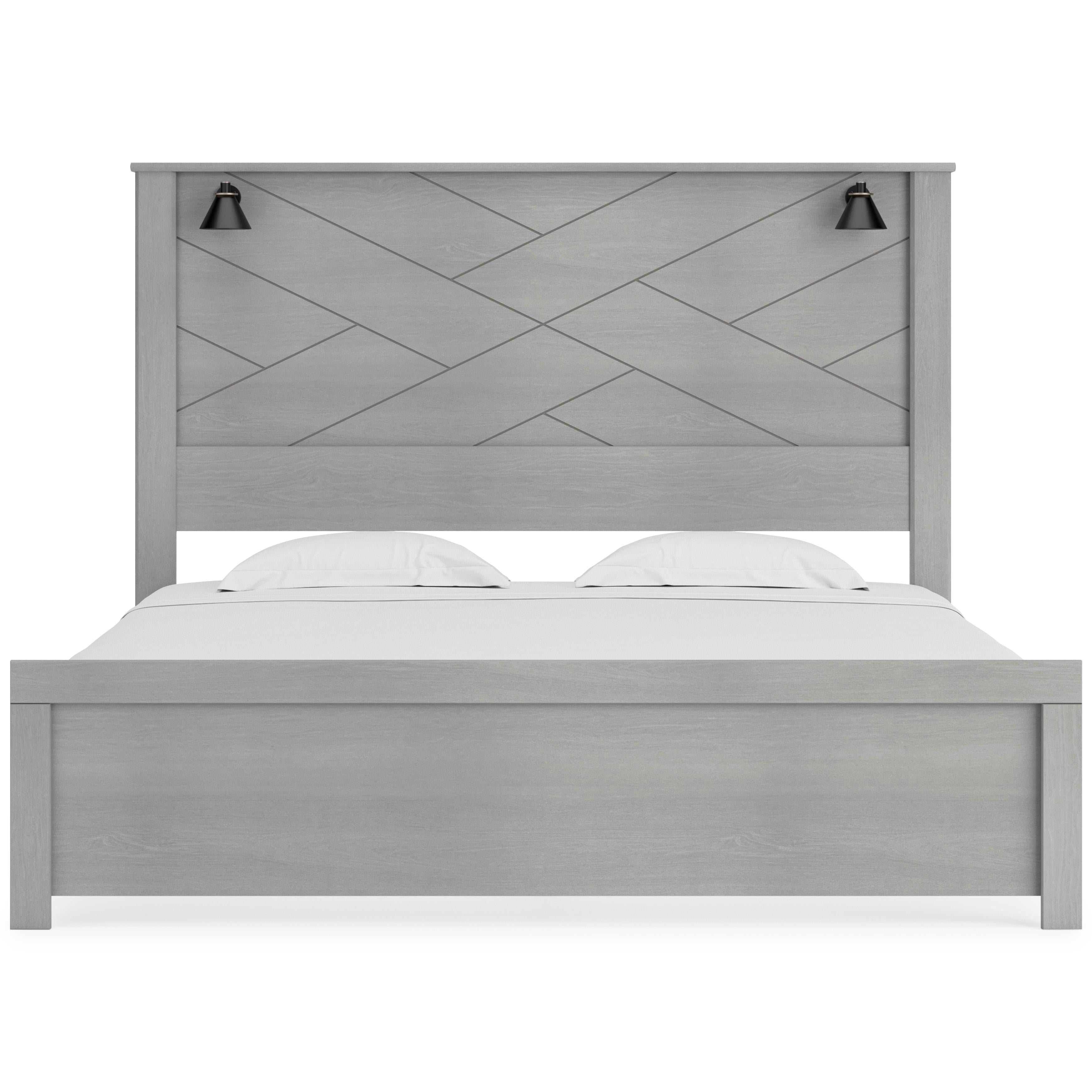 Signature Design by Ashley Cottonburg King Panel Bed B1192-58/B1192-56/B1192-99