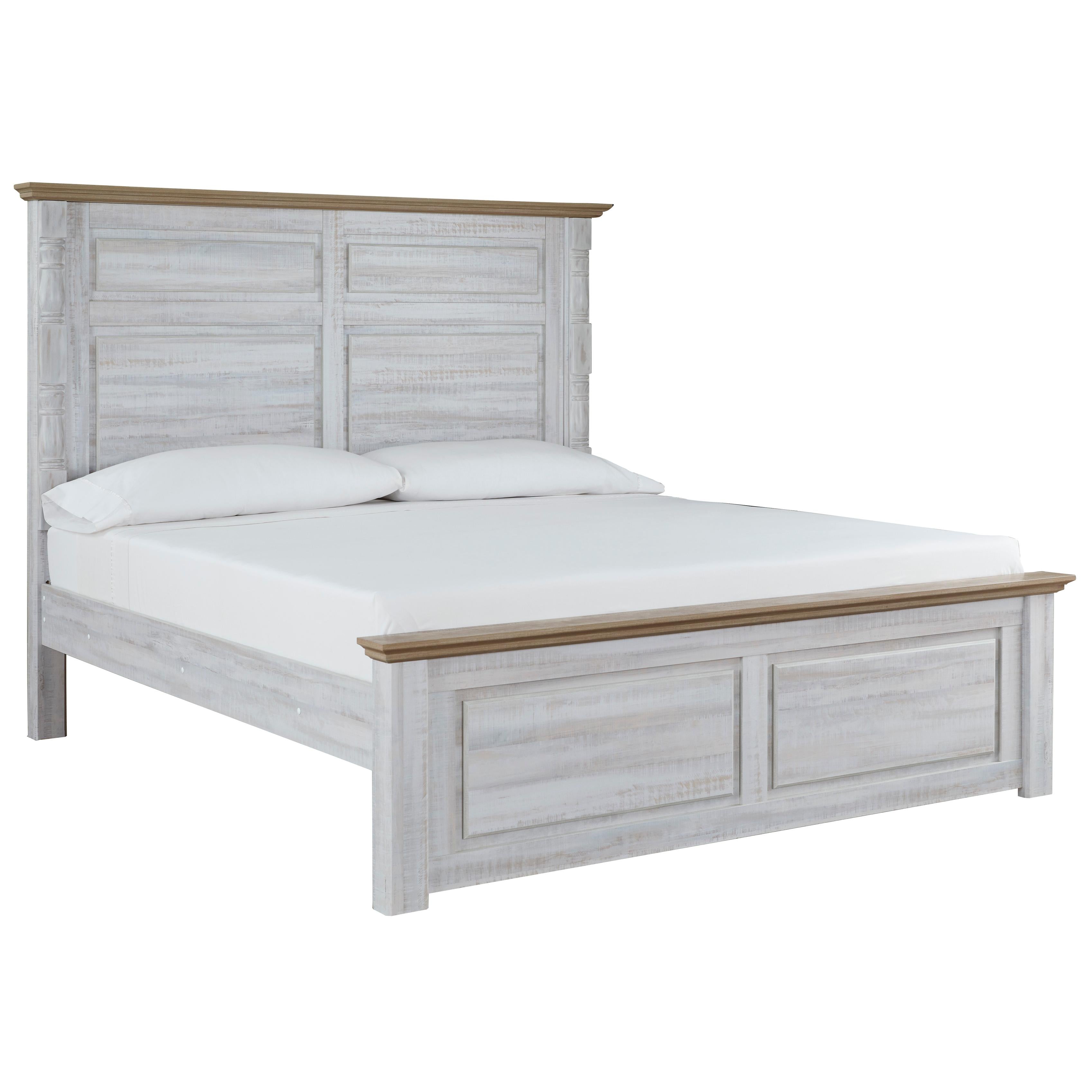 Signature Design by Ashley Haven Bay King Panel Bed B1512-58/B1512-56/B1512-99/B1512-61