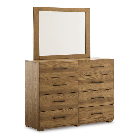 Signature Design by Ashley Dakmore 8-Drawer Dresser with Mirror B783-31/B783-36