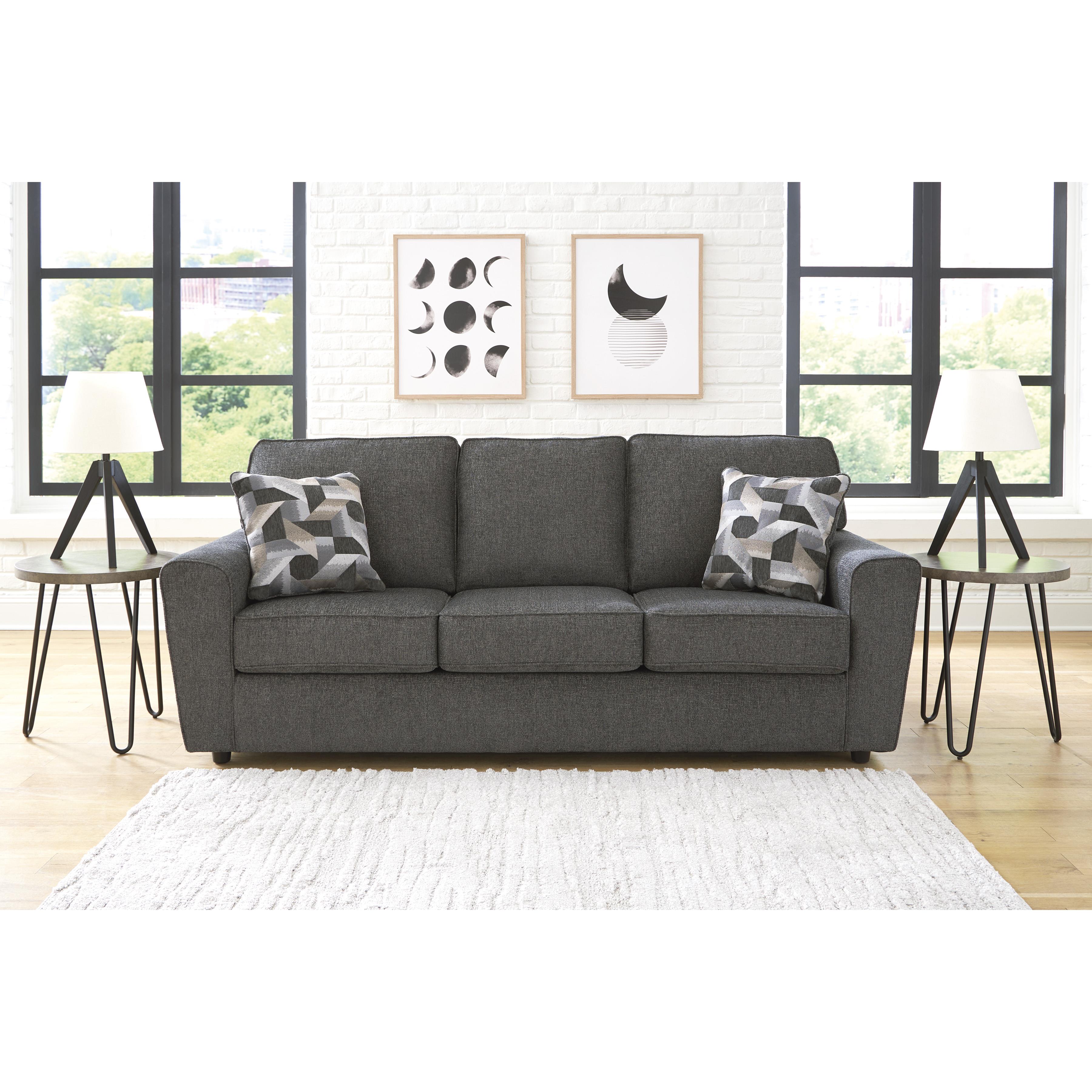 Signature Design by Ashley Cascilla Stationary Fabric Sofa 2680438