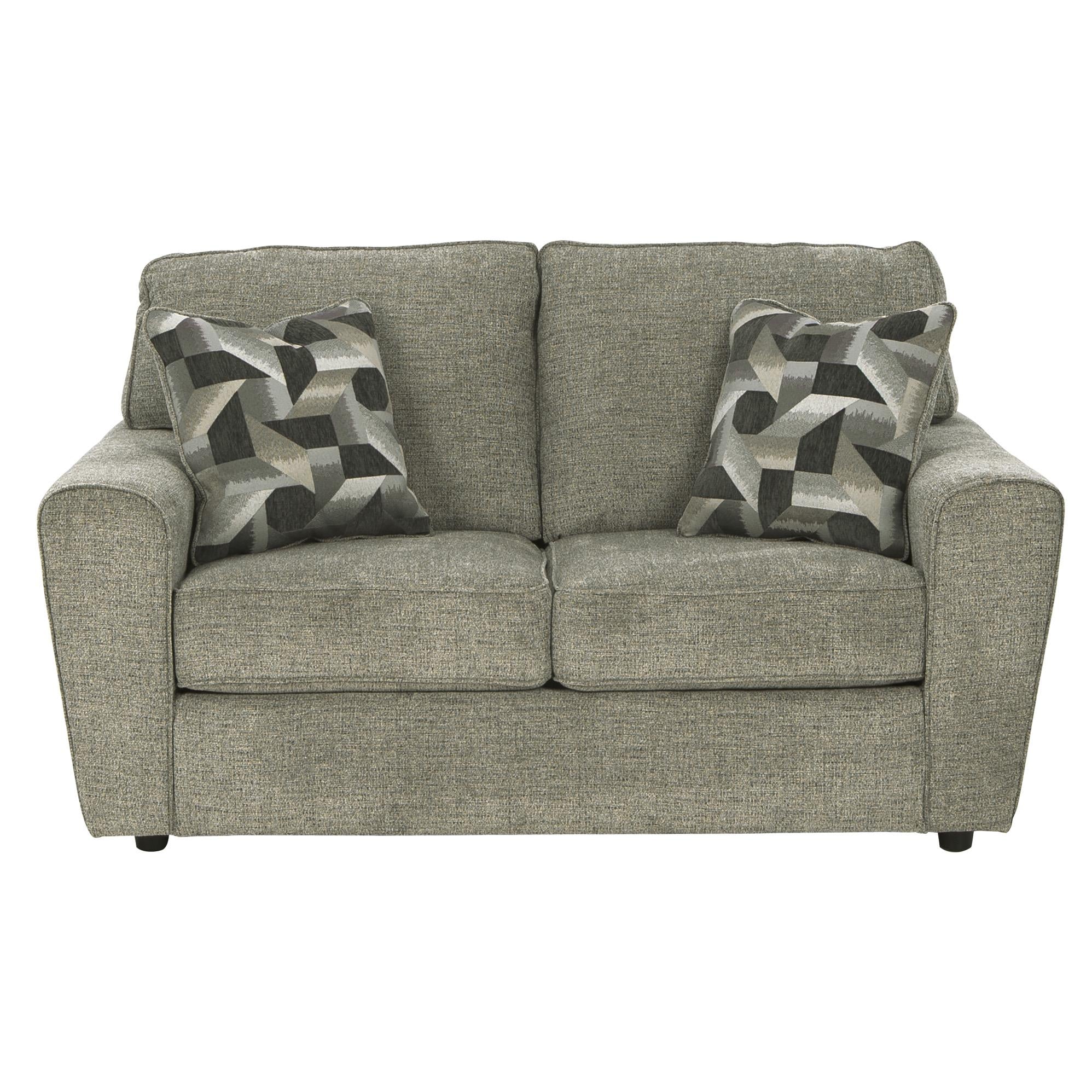 Signature Design by Ashley Cascilla Stationary Fabric Loveseat 2680535