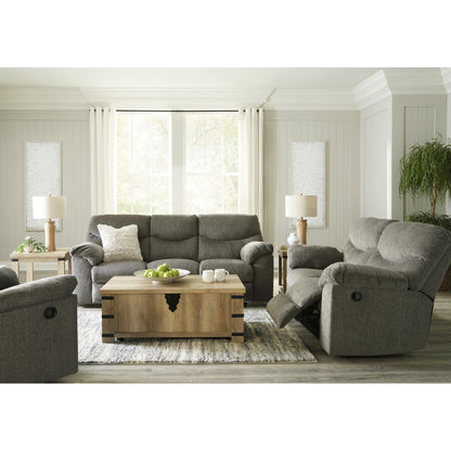 Signature Design by Ashley Alphons Reclining Fabric Loveseat 2820186