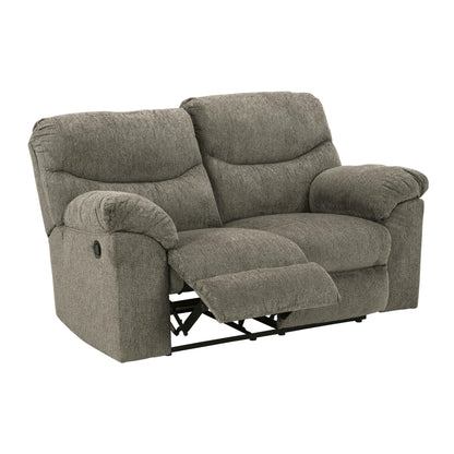 Signature Design by Ashley Alphons Reclining Fabric Loveseat 2820186