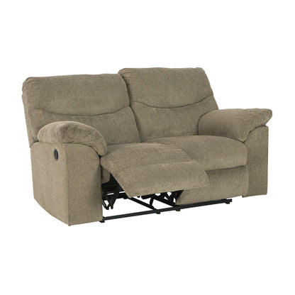 Signature Design by Ashley Alphons Reclining Fabric Loveseat 2820286