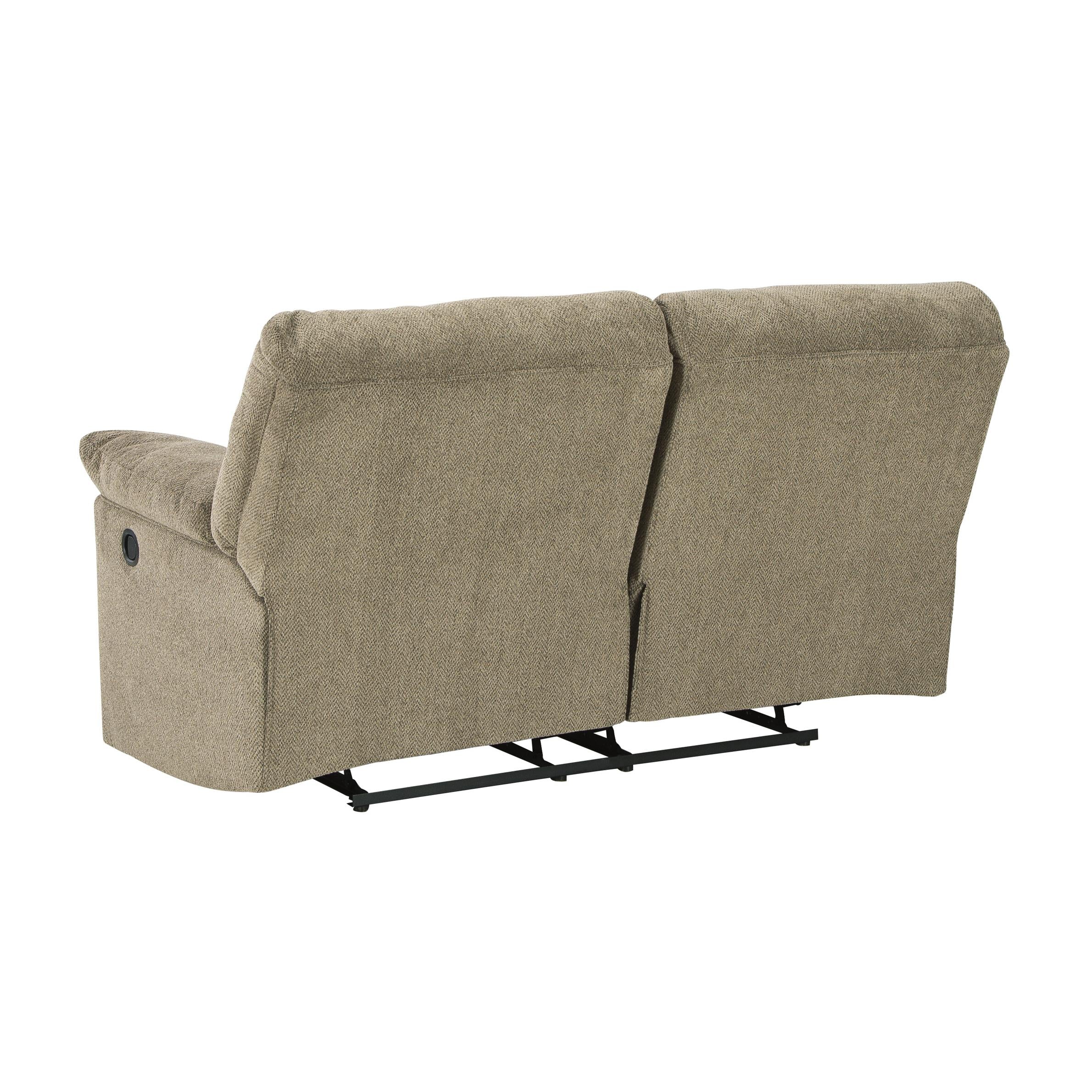 Signature Design by Ashley Alphons Reclining Fabric Loveseat 2820286