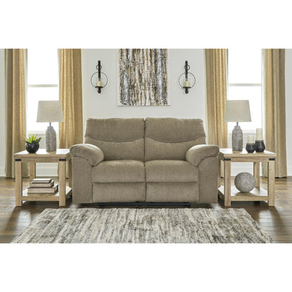 Signature Design by Ashley Alphons Reclining Fabric Loveseat 2820286