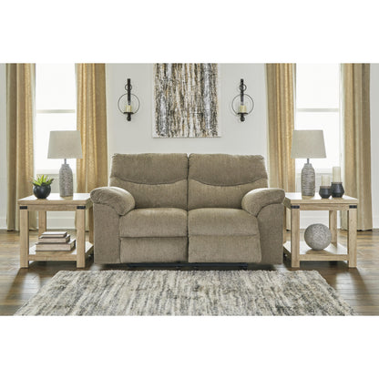 Signature Design by Ashley Alphons Reclining Fabric Loveseat 2820286