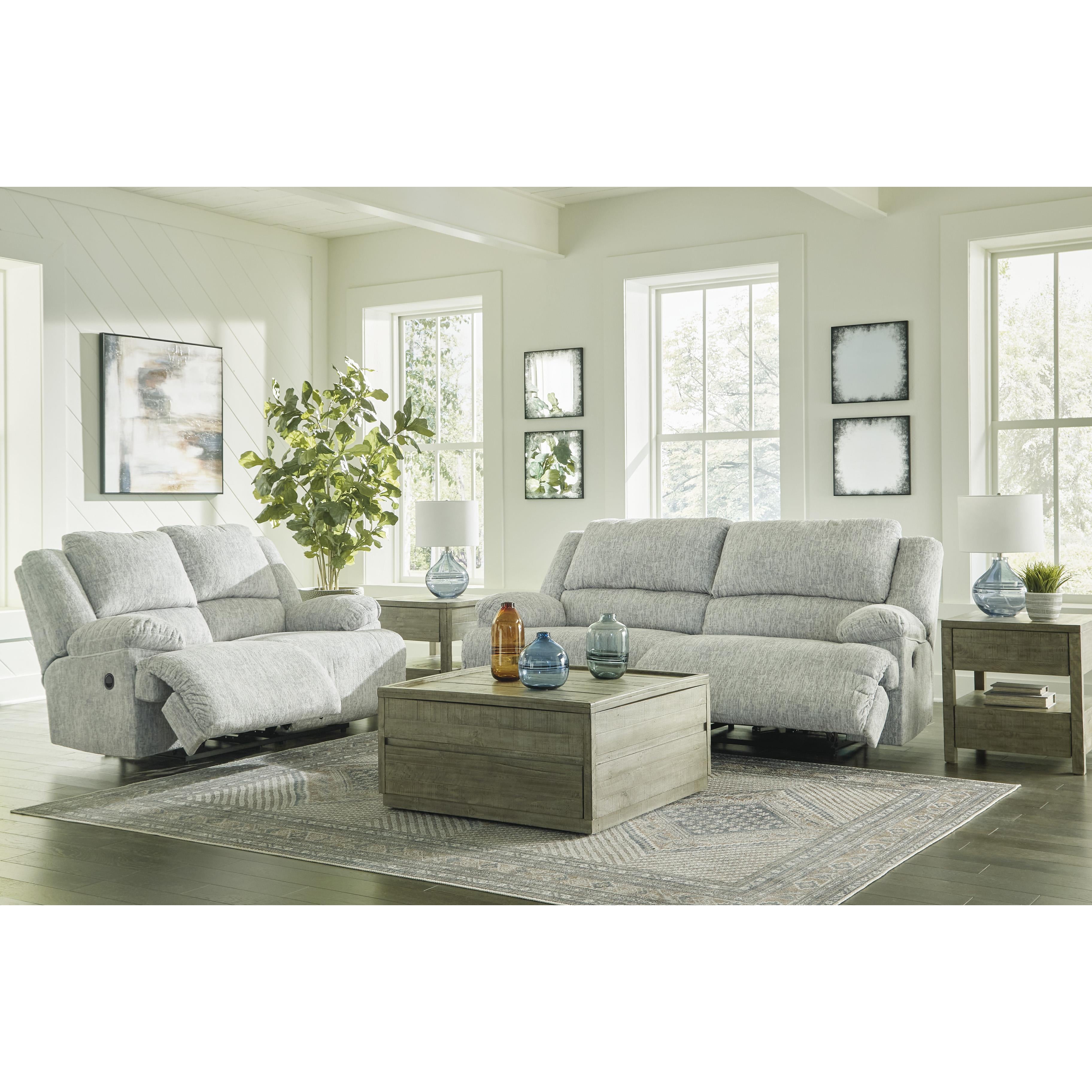 Signature Design by Ashley McClelland Reclining Fabric Loveseat 2930286