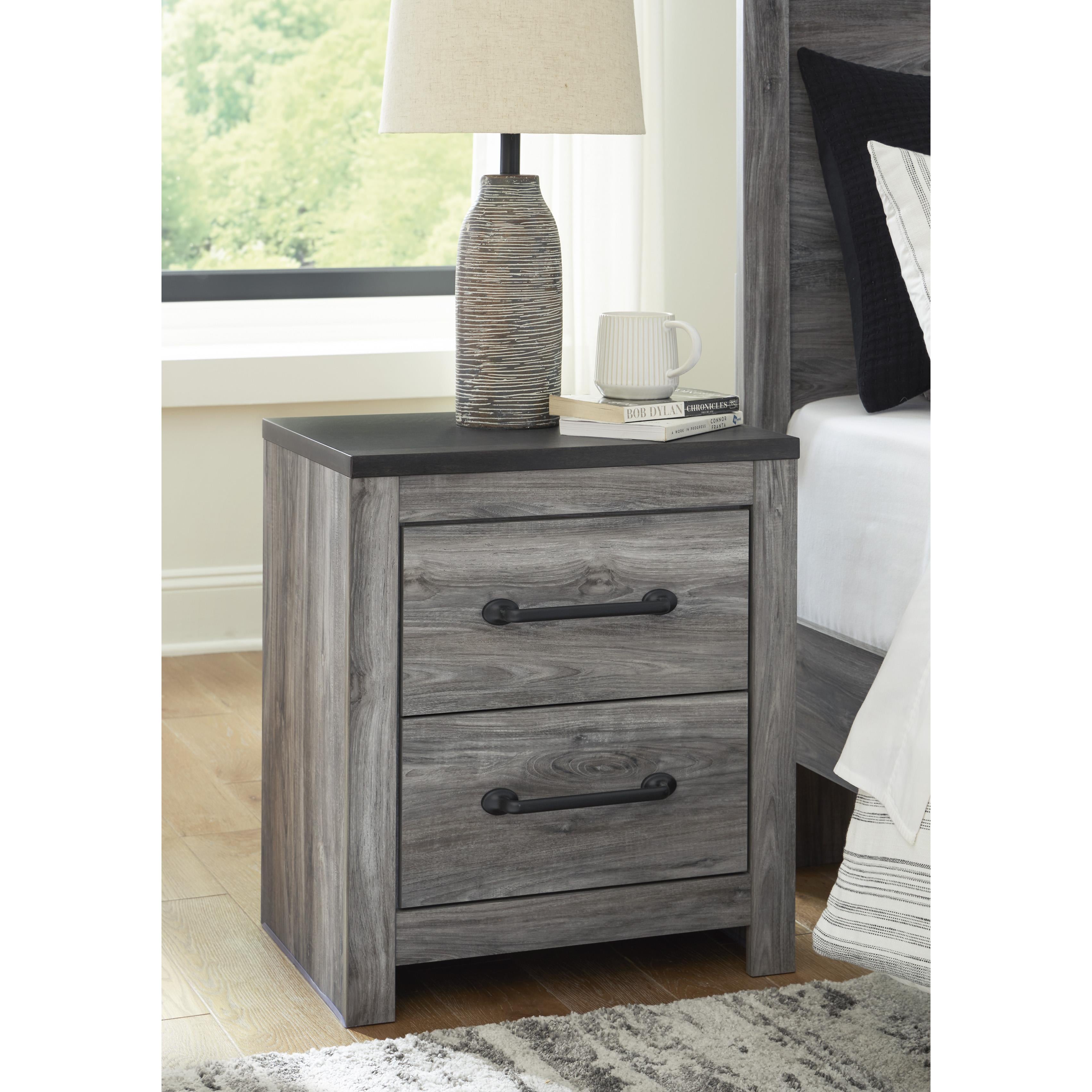 Signature Design by Ashley Bronyan 2-Drawer Nightstand B1290-92