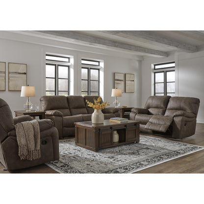 Signature Design by Ashley Kilmartin Reclining Leather Look Loveseat 4240486